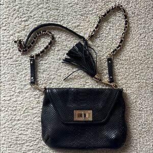 Used Rebecca Minkoff Black Leather purse